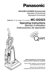 Panasonic MC-GG523 Instrucciones De Operación