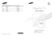 Samsung PS43E490 Manual Del Usuario