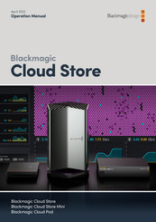 Blackmagic Design Cloud Pod Manual De Instrucciones