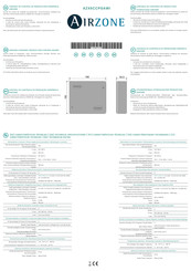 Airzone AZX6CCPGAWI Guia De Inicio Rapido