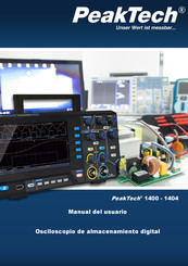 PeakTech 1400 Manual Del Usuario