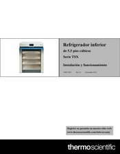 Thermo Scientific TSX505GA Instalación Y Funcionamiento