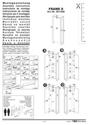 FMD Furniture FRAME 8 Instrucciones De Montaje