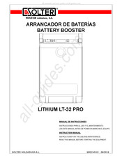 Solter LITHIUM LT-32 PRO Manual De Instrucciones