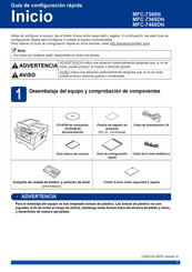 Brother MFC-7365DN Guía De Configuración Rápida