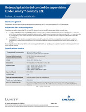 Emerson Lumity E3 Instrucciones De Instalación