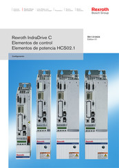 Bosch Rexroth IndraDrive C HCS02.1E-W0070-NNNN Configuración