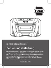 RECA R280S Instrucciones De Uso