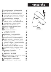 Hansgrohe Focus 31132000 Modo De Empleo/Instrucciones De Montaje