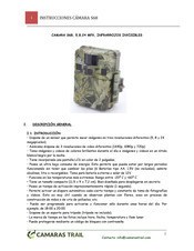 CAMARAS TRAIL S68 Instrucciones