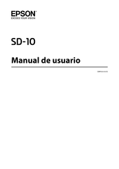 Epson SD-10 Manual Del Usuario