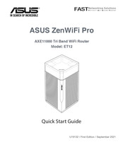 Asus ZenWiFi Pro ET12 Guia De Inicio Rapido