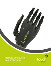 touch bionics MA01069 Manual De Usuario