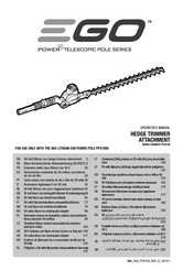 Ego Power+ PTX5100 Manual Del Operador