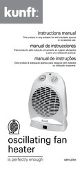 Kunft KFH-2701 Manual De Instrucciones