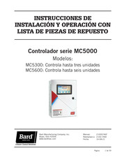 Bard MC5300 Instrucciones De Instalación Y  Operación