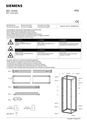 Siemens 8PQ9800-6AA73 Instrucciones De Montaje