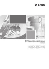 Asko OP8637S Instrucciones De Uso