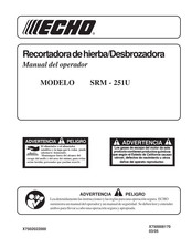 Echo SRM - 251U Manual Del Operador