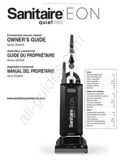 Sanitaire EON quiet PRO S5000A Serie Manual Del Propietário