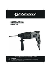 Energy TOOLS RH24M/120 Manual De Instrucciones Y Garantía