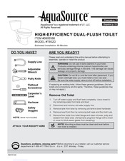 LF AquaSource T802D 0806386 Instrucciones De Instalación