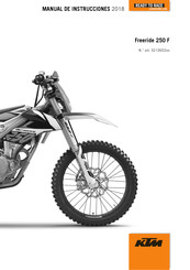 KTM Freeride 250 F 2018 Manual De Instrucciones