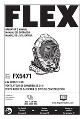 Flex FX5471 Manual Del Operador