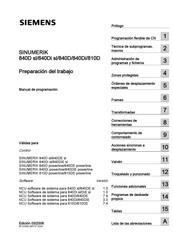Siemens SINUMERIK 810D Manual De Programación