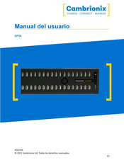 Cambrionix SP54 Manual Del Usuario