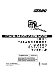 Echo EDR-2100 Manual Del Operador