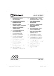 EINHELL GE-CM 36/48 Li M Manual De Instrucciones Original