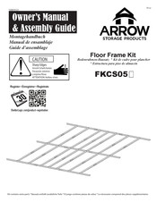 Arrow Storage Products FKCS05 Serie Manual De Ensamblaje