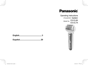 Panasonic ES-EL9A Instrucciones De Funcionamiento