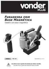 vonder PLUS FMV 1880 Manual De Instrucciones