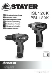 stayer PBL120K Manual De Instrucciones