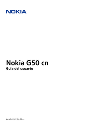 Nokia G50 cn Guia Del Usuario