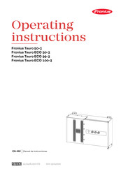 Fronius Tauro Eco 100-3 Manual De Instrucciones