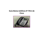 Cisco 7911 Guía Básica