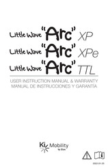 Etac Ki Mobility Little Wave Arc XPe Manual De Instrucciones Y Garantía
