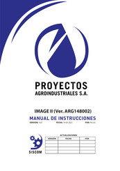 Proyectos Agroindustriales ARG148002 Manual De Instrucciones