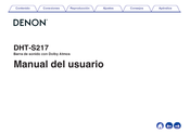 Denon DHT-S217 Manual Del Usuario