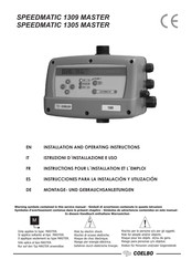 Coelbo SPEEDMATIC 1305 MASTER Instrucciones Para La Instalación Y Utilización