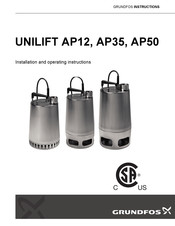 Grundfos Unilift AP50 Manual Del Usuario