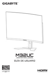 Gigabyte M32UC Guia Del Usuario