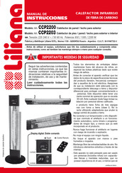 Liliana CCP2200 Manual De Instrucciones