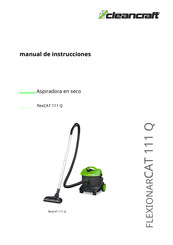 CleanCraft flexCAT 111 Q Manual De Instrucciones