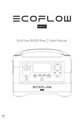 EcoFlow RIVER Max Manual De Usuario