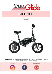 URBANGLIDE BIKE 160 Traducción De Las Instrucciones Originales