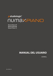 Studiologic Numa X Piano 88 Manual Del Usuario